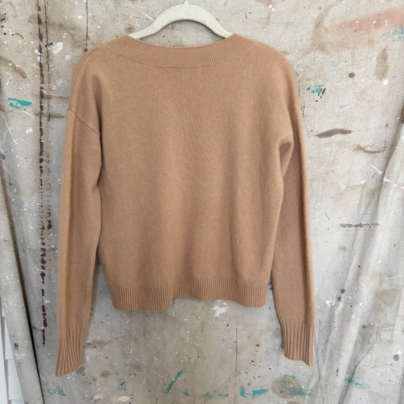 Intermix Elroy V-Neck Cashmere Sweater - Picture 6 of 6